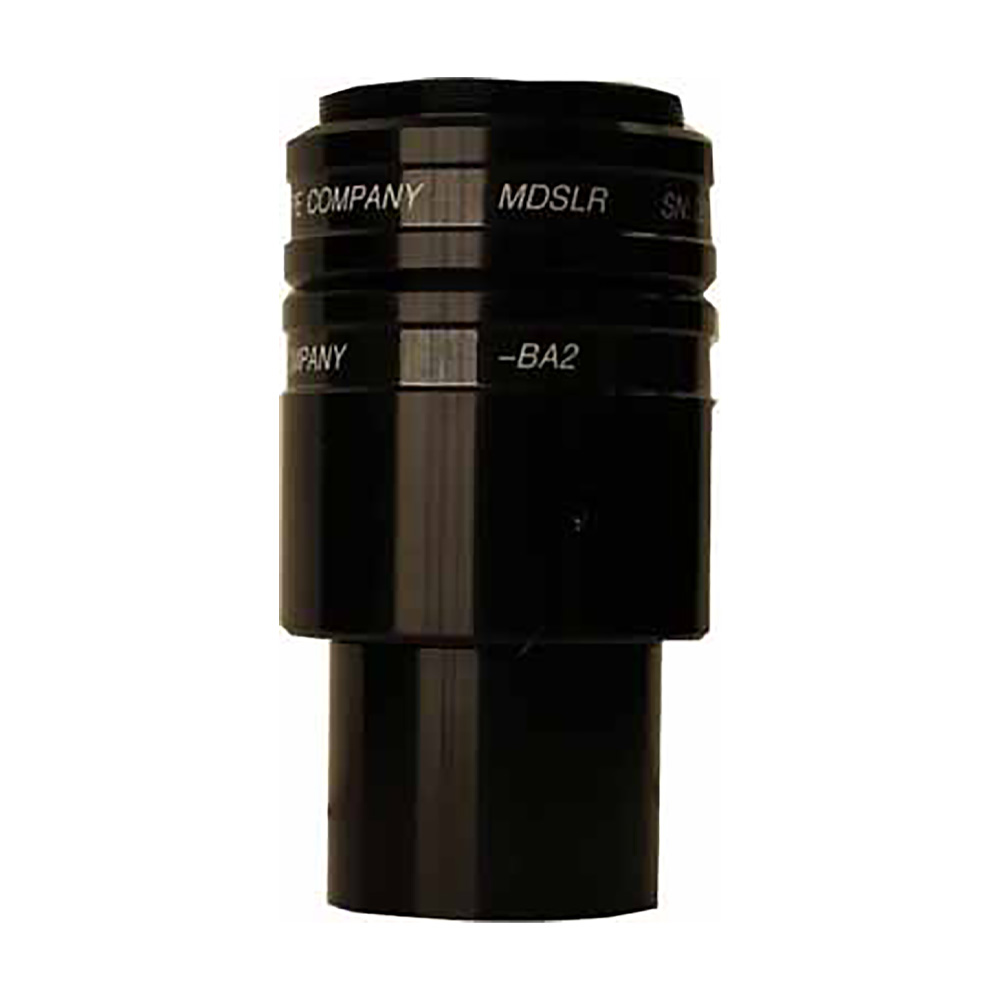 MDSLR-BA2 1.38x Widefield T-mount adapter for Motic BAx10T & AE2000 Phototubes