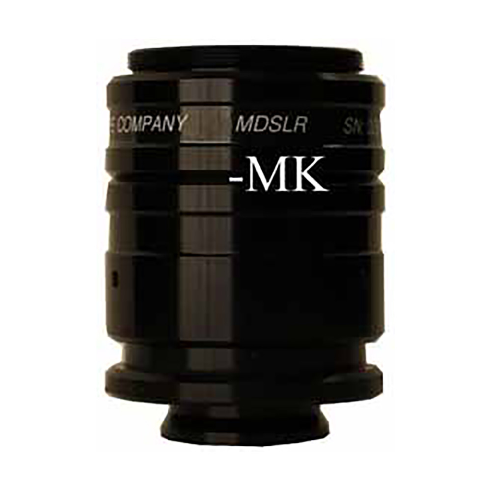 MDSLR-MK 1.38x Widefield T-mount adapter for Motic K and SMZ168T Phototubes