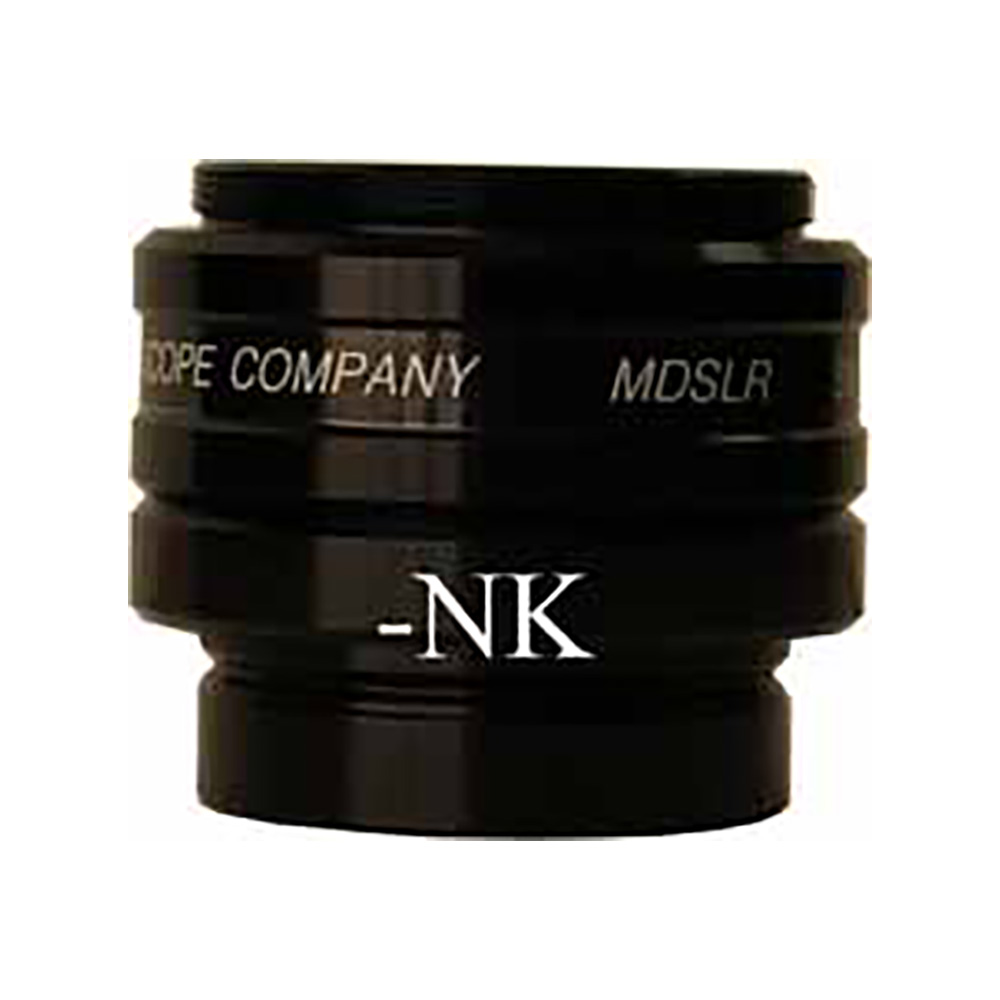 MDSLR-NK 1.38x Widefield T-mount adapter for Nikon LV & SMZ 40mm Photoports