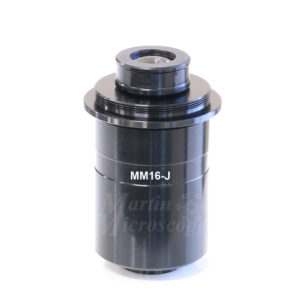 MM16-J 1.6x T-mount Adapter for 23mm I.D / 25mm O.D. Photoports