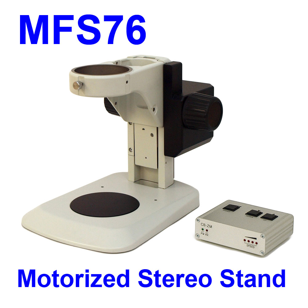 MFS76 Motor Focus Stereostand with Controller and Foot Pedal