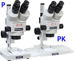 Meiji EMZ13TR Trinocular Zoom Stereomicroscope with choice of stands