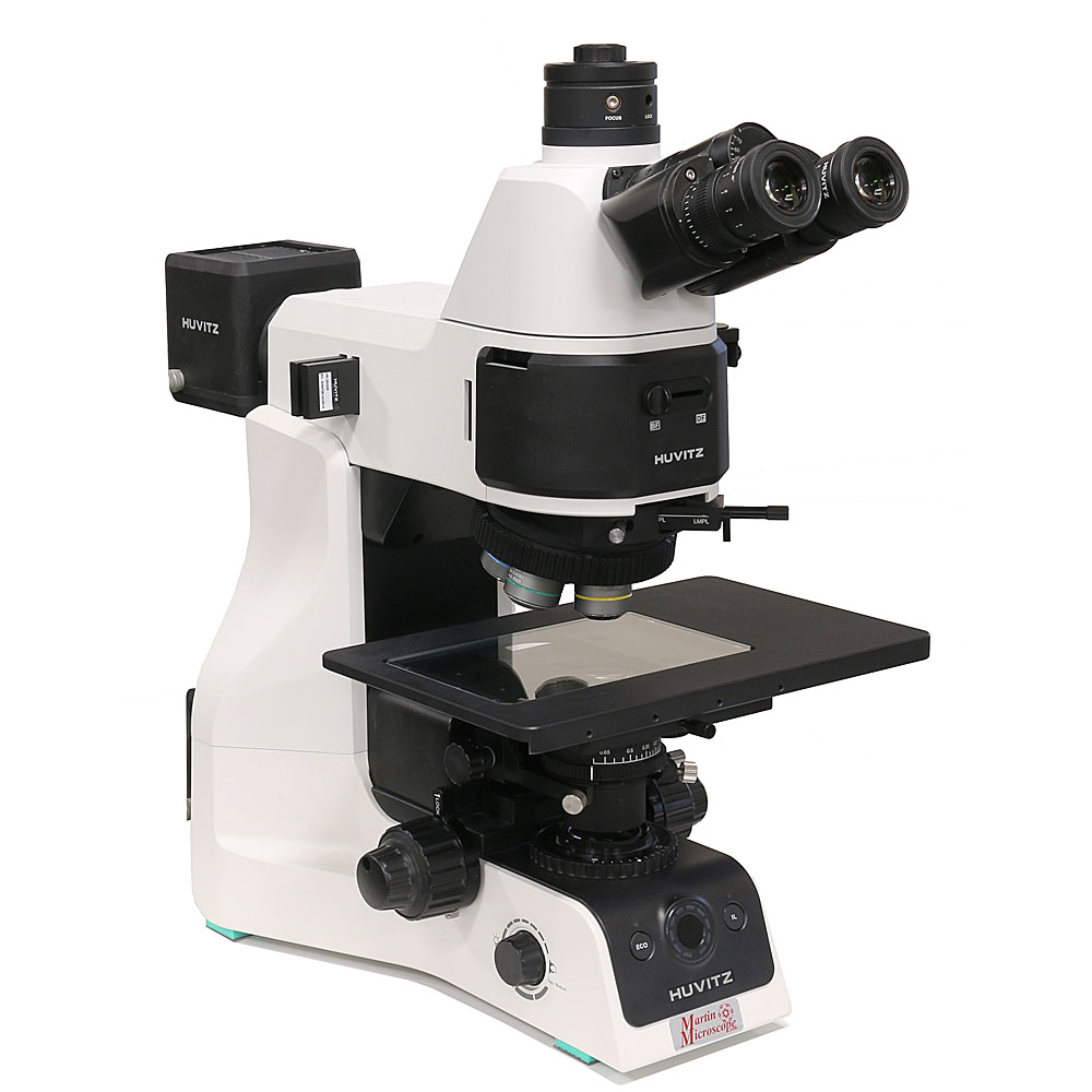 Huvitz HRM-300 BF/DF/DIC Metallurgical Microscope (Used)