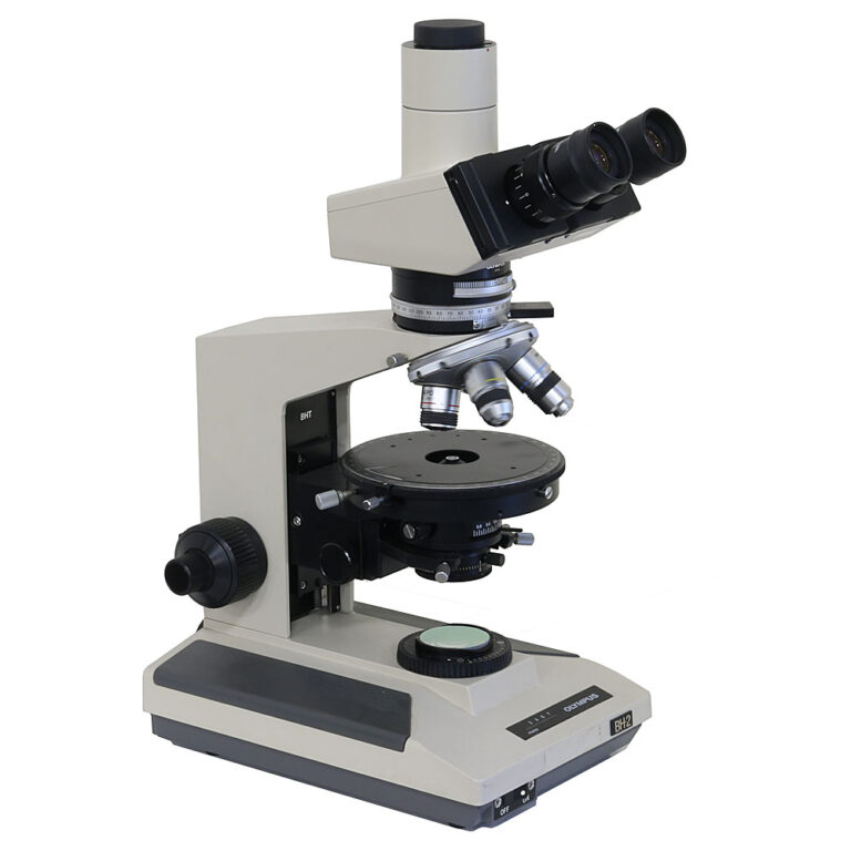 Olympus BH2 Trinocular Polarizing Microscope, Used Martin Microscope