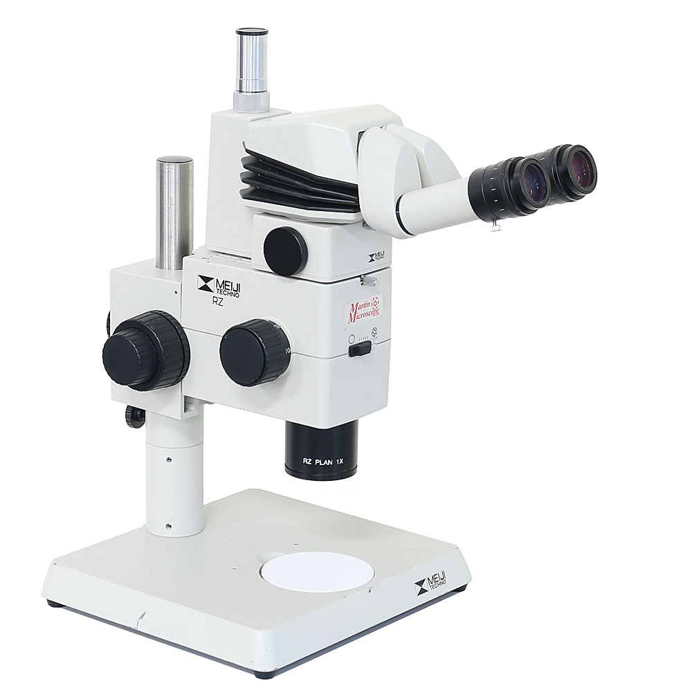 Meiji RZ 10:1 Zoom Stereomicroscope, Used