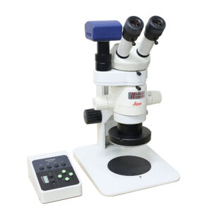 Leica MZ6 Plan Stereomicroscope with AVIOR Camera, Used