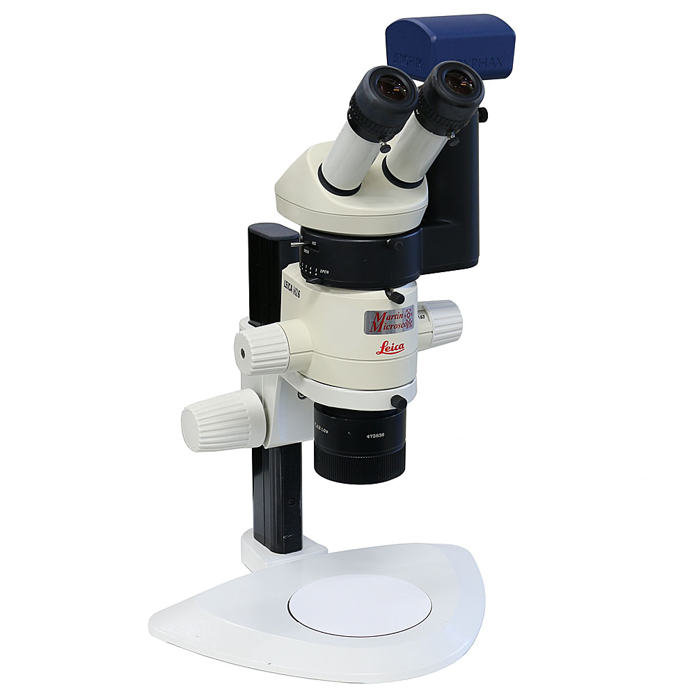 Leica MZ6 Stereomicroscope, Used, with AVIOR 8MP camera
