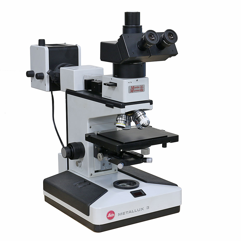 Leitz Metallux3 ICR Metallurgical Microscope, Used