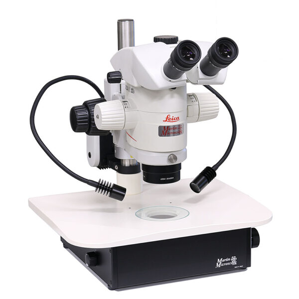 Leica MZ12.5 Research Trinocular Stereomicroscope, Used