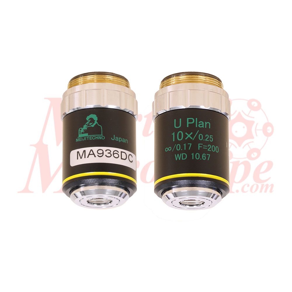 Meiji Central Stop Dispersion Staining 10x Objective